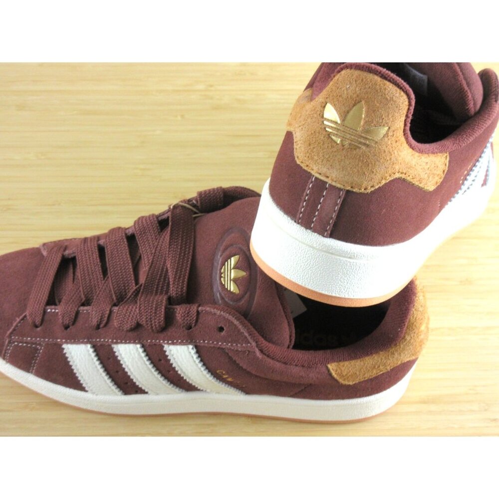 Adidas Men's Campus 00s Suede Shoes Fox Brown White Orange Sizes NIB JS3785 - Picture 5 of 6